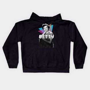 betty white Kids Hoodie